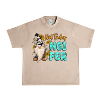French Oak not today heifer cow gnome Urban Heavy Tee - MaliasSmallBusiness