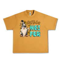 Peanut Butter not today heifer cow gnome Urban Heavy Tee - MaliasSmallBusiness
