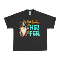 Pigment Black not today heifer cow gnome Urban Heavy Tee - MaliasSmallBusiness
