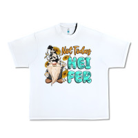 White not today heifer cow gnome Urban Heavy Tee - MaliasSmallBusiness