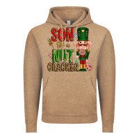 Vintage Coffee Christmas son of a nutcracker Vintage Hoodie - NancyCooperArtShop