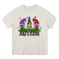 Cream autism Gnome Heavy Core Tee - CowhideDigitalArt
