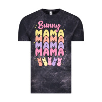 Cloud Black bunny mama Vintage Tee - MaliasSmallBusiness