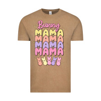Vintage Coffee bunny mama Vintage Tee - MaliasSmallBusiness