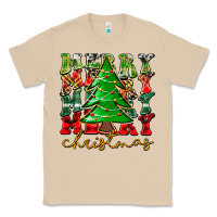 Mushroom Merry Christmas Tree Classic Tee - CowhideDigitalArt