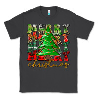 Smoke Merry Christmas Tree Classic Tee - CowhideDigitalArt
