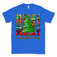 True Royal Merry Christmas Tree Classic Tee - CowhideDigitalArt
