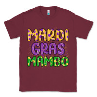 Burgundy mardi gras mambo Classic Tee - MaliasSmallBusiness