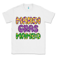 White mardi gras mambo Classic Tee - MaliasSmallBusiness