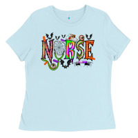 Baby Blue nurse halloween Ladies Tee - RacoonDesign
