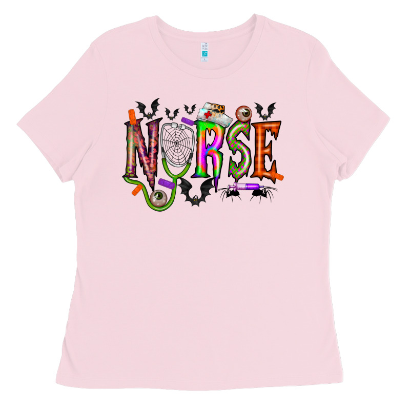 Nurse Halloween Ladies Tee by RacoonDesign | Teevron