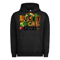 Pigment Black lucky teacher squad Urban Hoodie - FaDigitalArtStudio