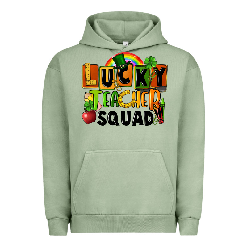Lucky Teacher Squad Urban Hoodie by FaDigitalArtStudio | Teevron