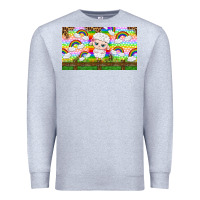 Heather Grey cute sheep Premium Sweatshirt - TumblerDesignByShophia
