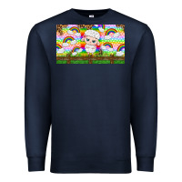 Navy cute sheep Premium Sweatshirt - TumblerDesignByShophia