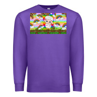 Purple cute sheep Premium Sweatshirt - TumblerDesignByShophia