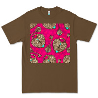 Cacao valentines day lock and key seamless pattern Premium Tee - BundleAndBundleShop