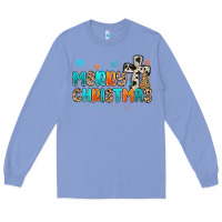 Colony Blue western merry christmas Long Sleeve Tee - MaliasSmallBusiness