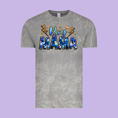 Boy Mama Vintage Tee Designed By Jahusdesignshop