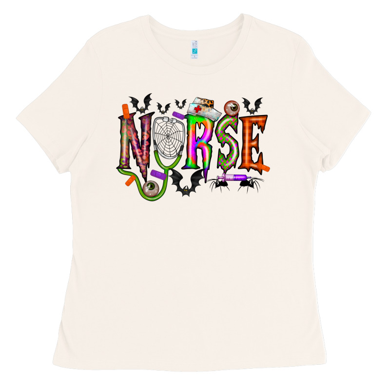 Nurse Halloween Ladies Tee by RacoonDesign | Teevron