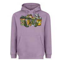 Lavender Army coffee cups 4th of july Heavyweight Hoodie - HowdyJamesFarm