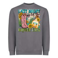 Storm last night we let the liquar talk Heavyweight Sweatshirt - NancyCooperArtShop