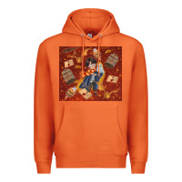 Carrot wizard boy with magic items Premium Hoodie - TumblerDesignByShophia