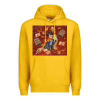 Lemon wizard boy with magic items Premium Hoodie - TumblerDesignByShophia