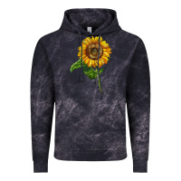 Cloud Black mammoth sunflower Vintage Hoodie - LillyAllenDesigns
