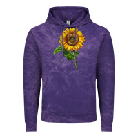Cloud Purple mammoth sunflower Vintage Hoodie - LillyAllenDesigns