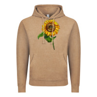 Vintage Coffee mammoth sunflower Vintage Hoodie - LillyAllenDesigns