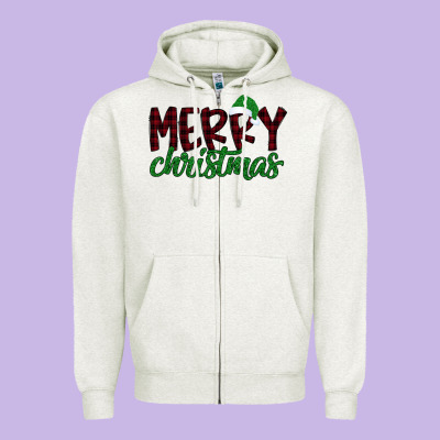 Merry Christmas Zipper Hoodie Designed By Bettercallsaul