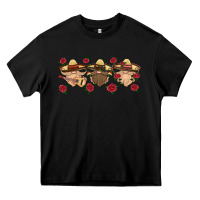 Black mexico gnomes Heavy Core Tee - HRA Design Shop