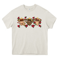 Cream mexico gnomes Heavy Core Tee - HRA Design Shop