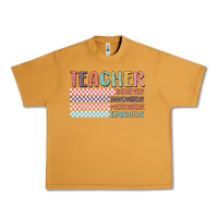 Peanut Butter retro teacher Urban Heavy Tee - MaliasSmallBusiness