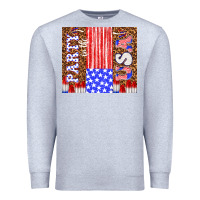 Heather Grey party in the usa Premium Sweatshirt - TumblerDesignByShophia