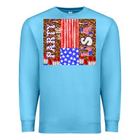 Ocean Blue party in the usa Premium Sweatshirt - TumblerDesignByShophia
