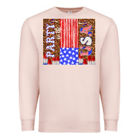 Pale Pink party in the usa Premium Sweatshirt - TumblerDesignByShophia