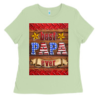 Matcha best papa ever air freshener Ladies Tee - HRA Design Shop