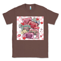 Chestnut valentine's day cassette tapes Classic Tee - MaliasSmallBusiness