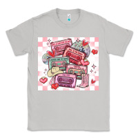 Moon Dust valentine's day cassette tapes Classic Tee - MaliasSmallBusiness