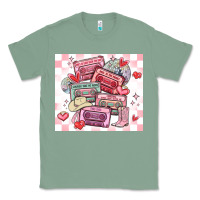 Sage valentine's day cassette tapes Classic Tee - MaliasSmallBusiness