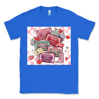 True Royal valentine's day cassette tapes Classic Tee - MaliasSmallBusiness