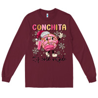 Burgundy conchita it's cold outside Long Sleeve Tee - MaliasSmallBusiness