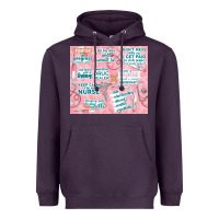 Plum funny nurse Heavyweight Hoodie - TumblerDesignByShophia