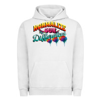 Pigment Lunar Rock Normalize our differences Autism Urban Hoodie - FaDigitalArtStudio