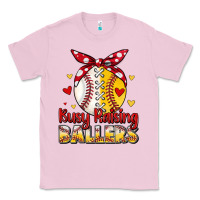 Bubblegum Pink busy raising ballers Classic Tee - JahusDesignShop