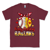 Burgundy busy raising ballers Classic Tee - JahusDesignShop