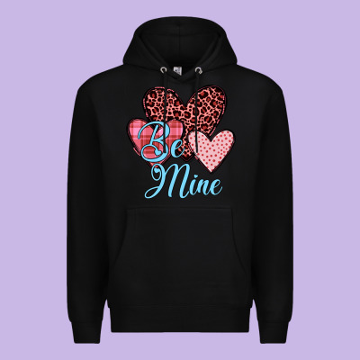 Hearts Be Mine Premium Hoodie Designed By Jahusdesignshop