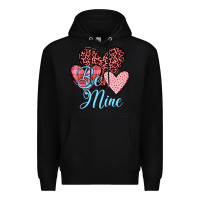 Black hearts be mine Premium Hoodie - JahusDesignShop